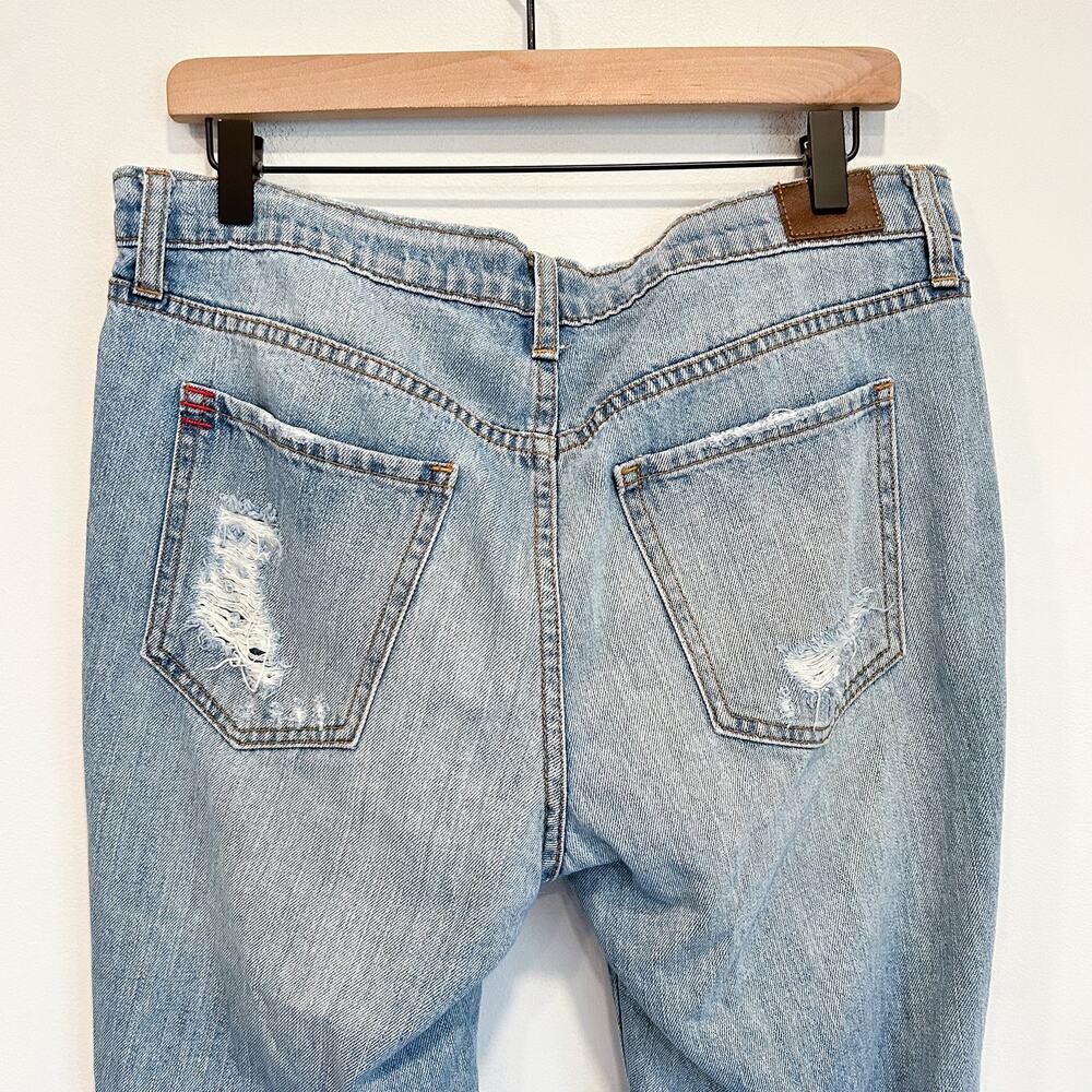 BDG Distressed Slim Boyfriend Jeans Blue Size 28 - Picture 5 of 6